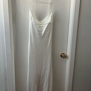 Zara Strapless White Dress